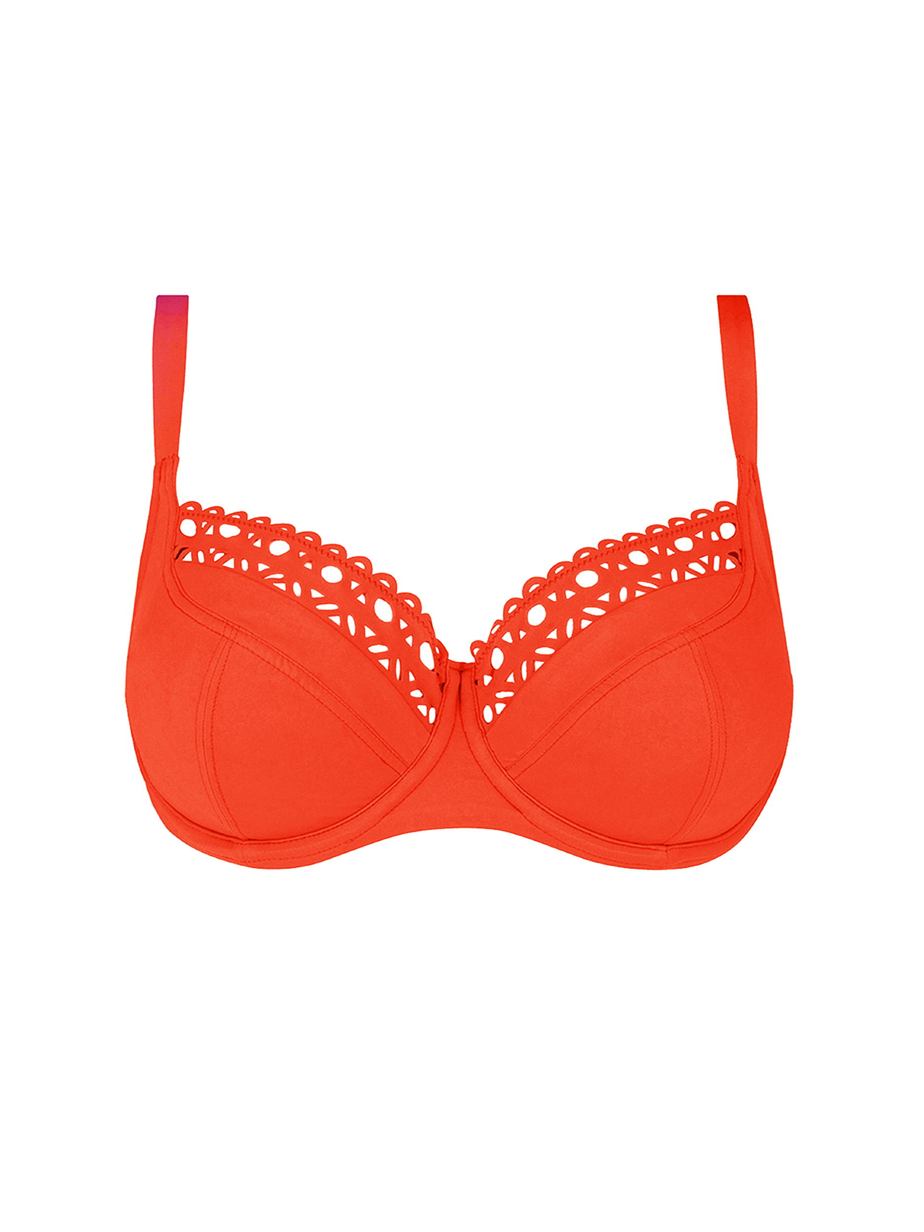 Reggiseno bikini con ferretto Ajourage Couture by Lise Charmel ABA3515 arancio