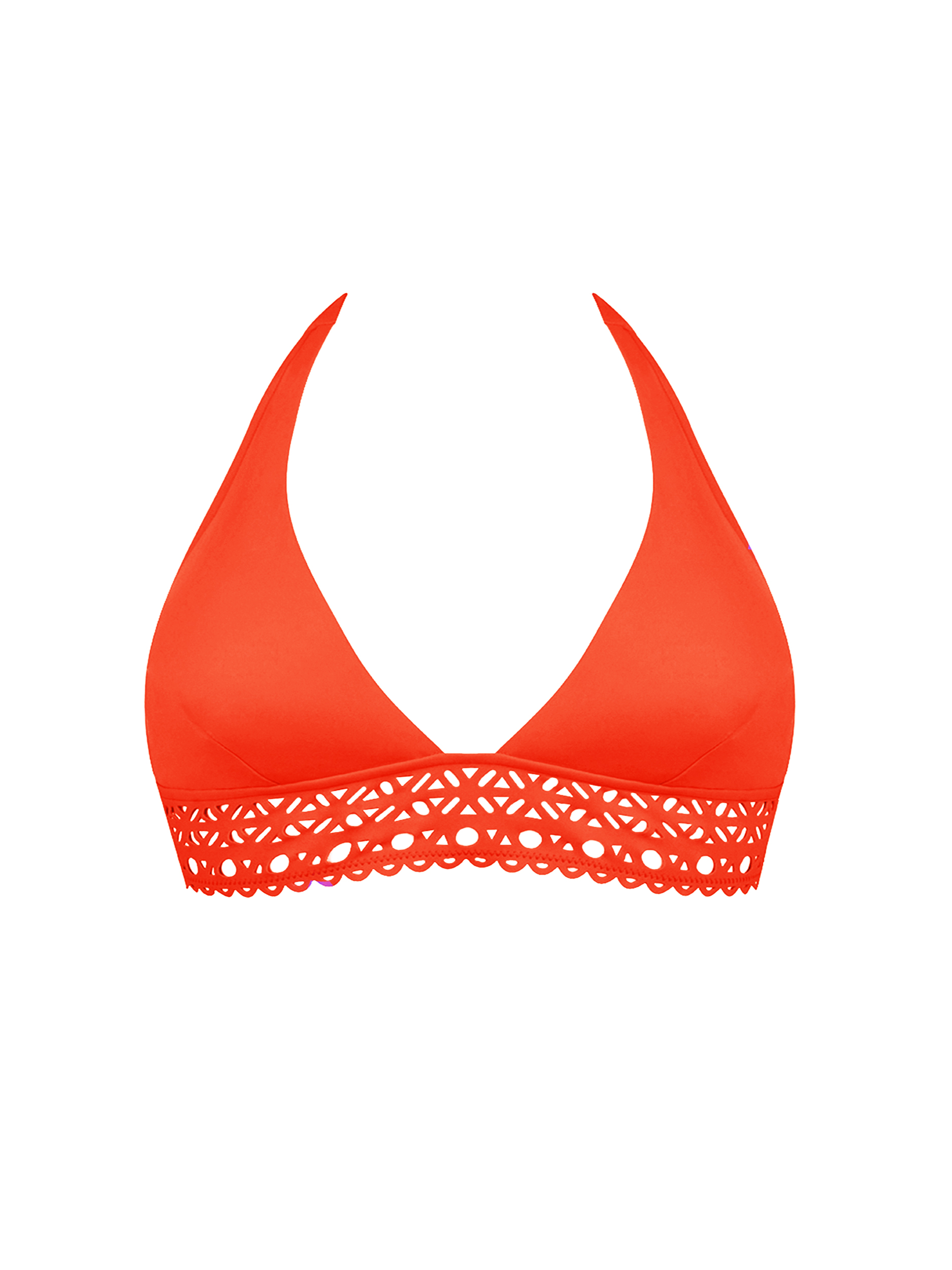 Reggiseno bikini Ajourage Couture by Lise Charme ABA2015 arancio