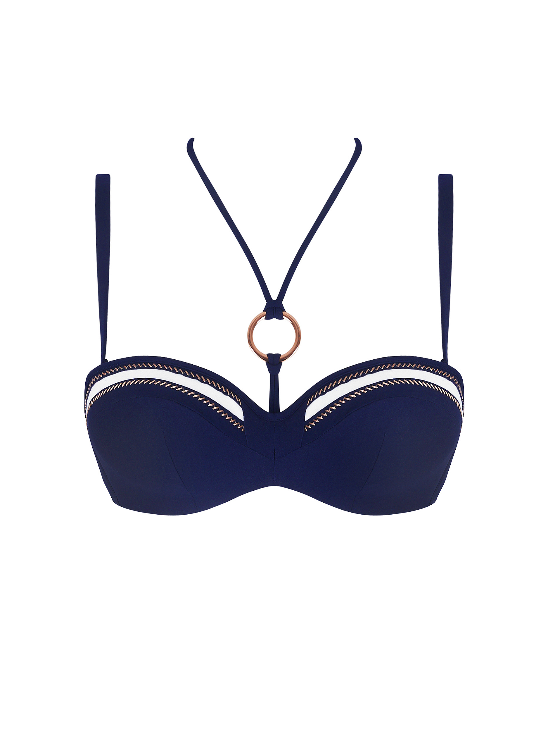 Reggiseno bikini a fascia Lise Charmel ABB5094 blu