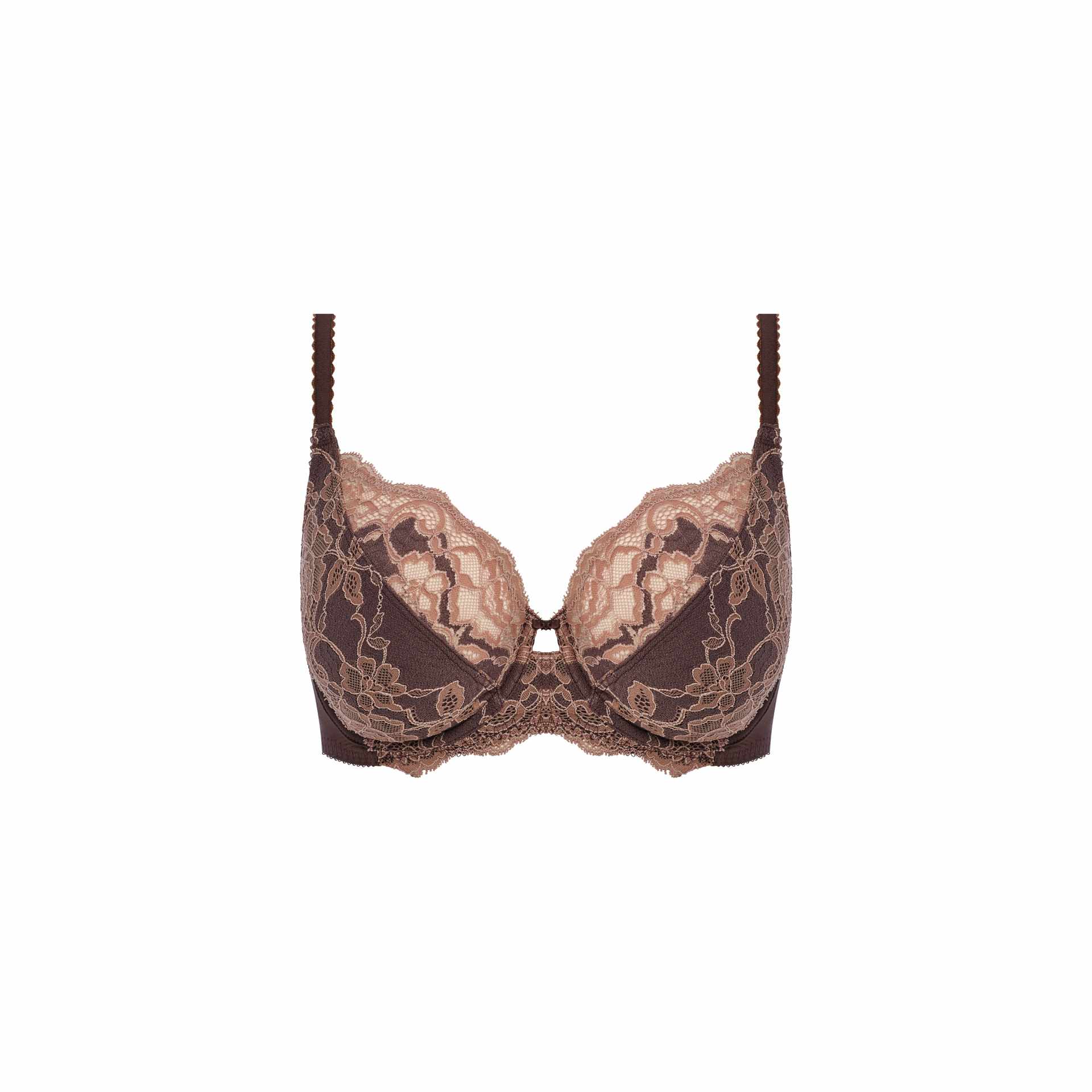 Reggiseno con ferretto Wacoal WE600701 cioccolato