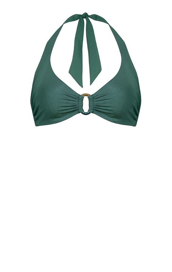 Reggiseno bikini a triangolo con ferretto Maryan Mehlhorn 5183 716 679 verde