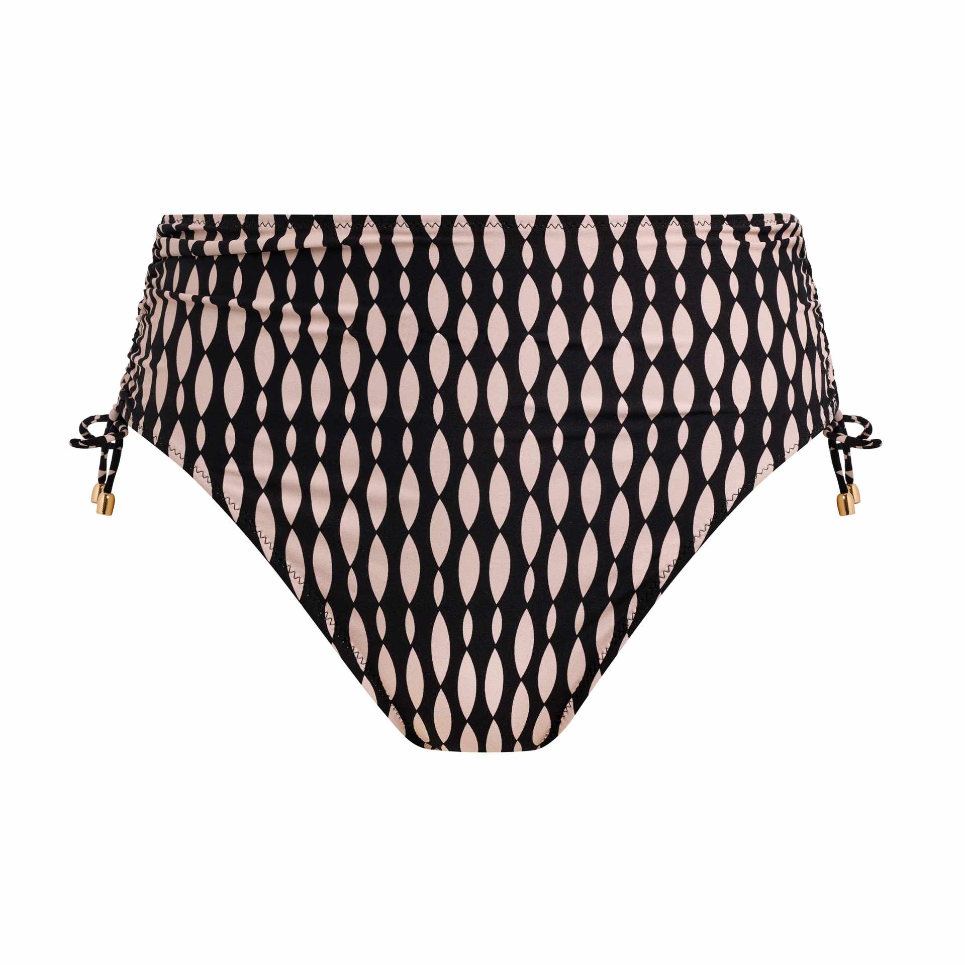 Slip bikini con coulisse Fantasie FS506978 nero