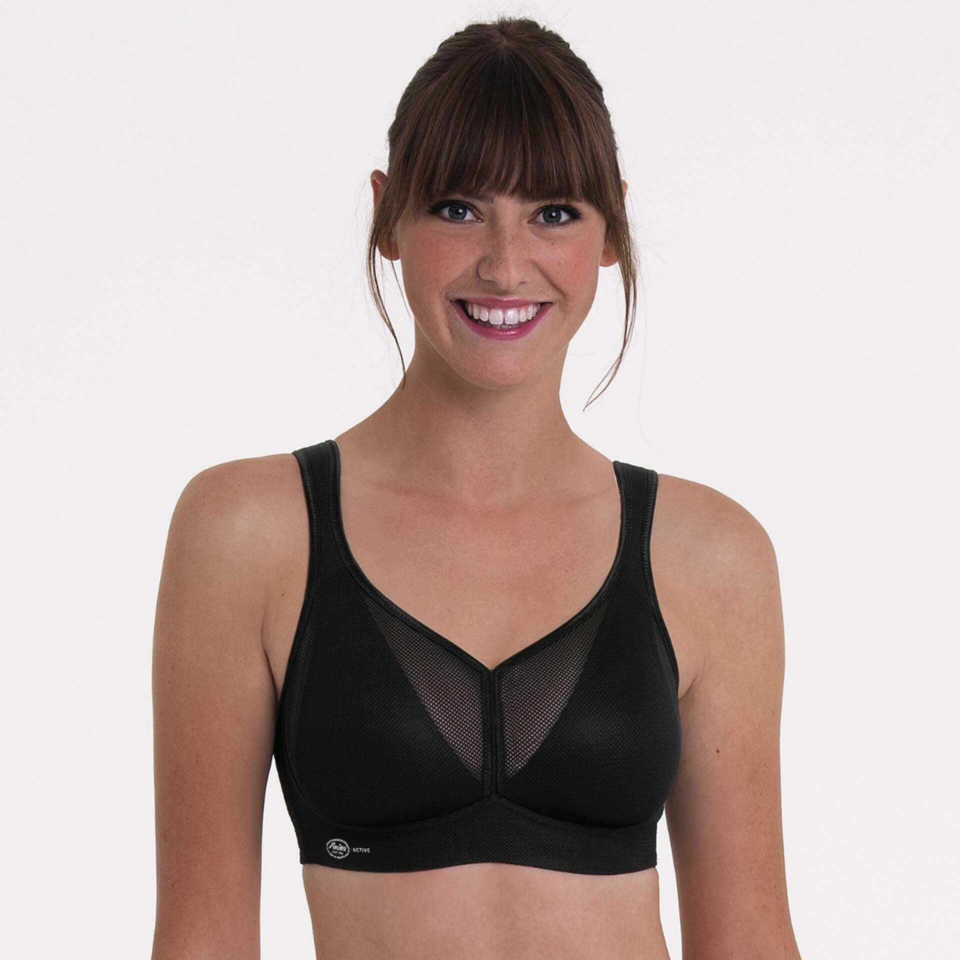 Reggiseno senza ferro sportivo 5544 nero