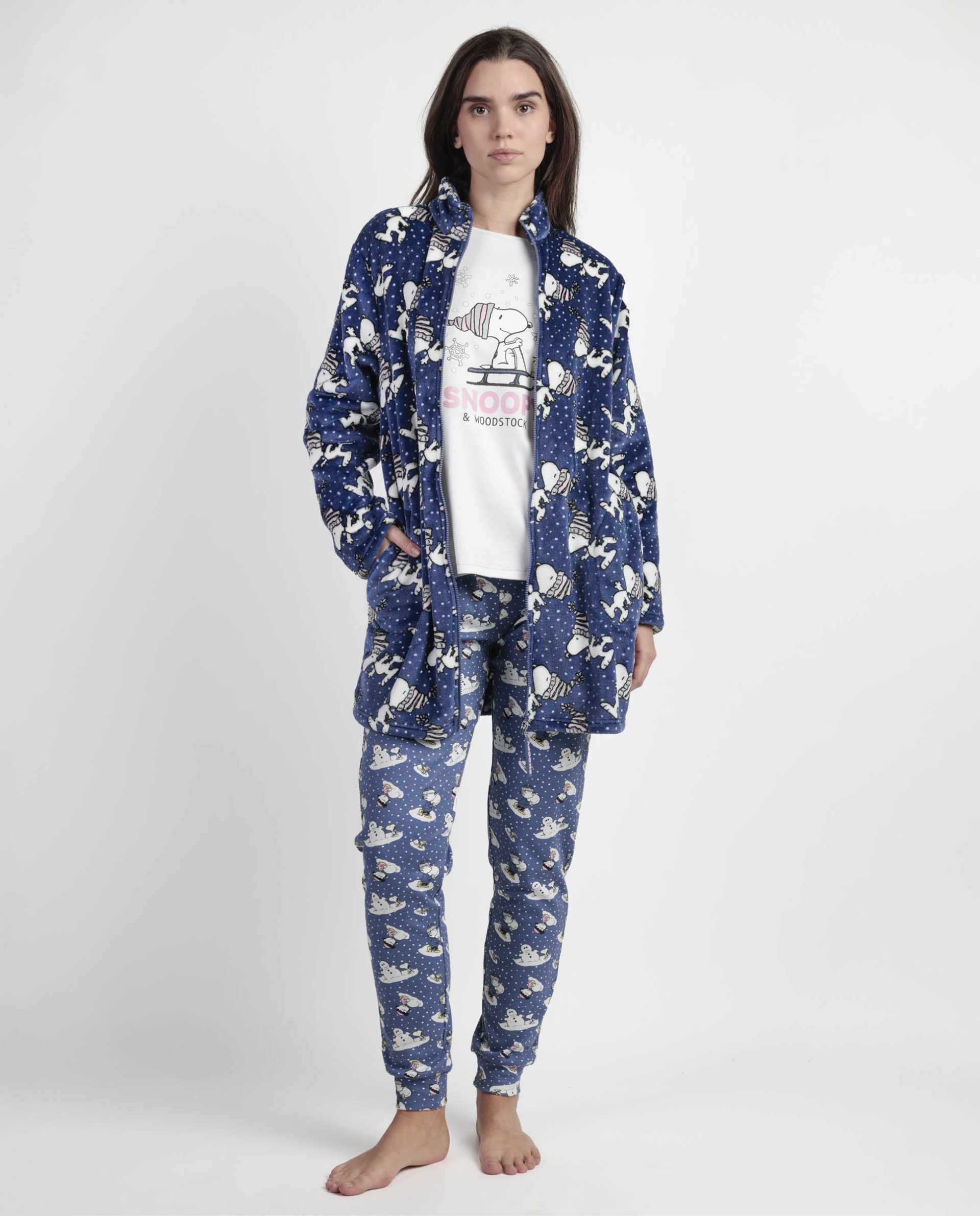 Vestaglia coral blu Peanuts 67301