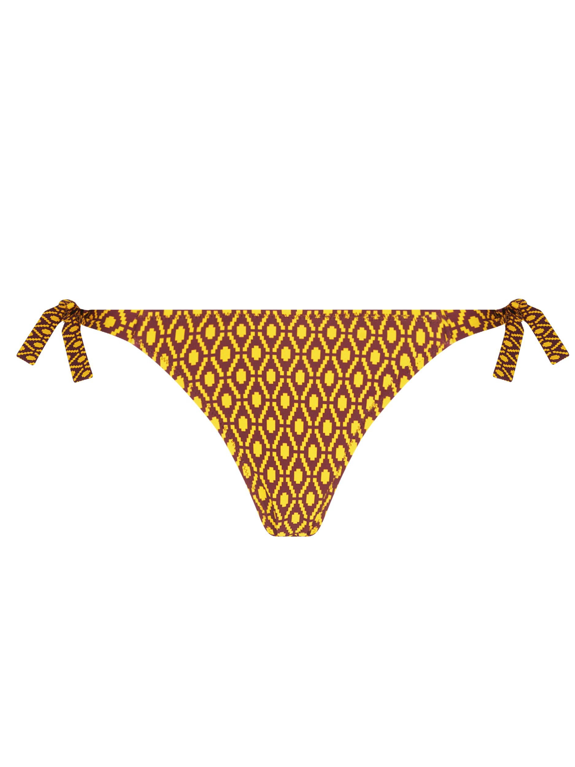 Slip bikini con laccetti Antigel EBB0139 giallo