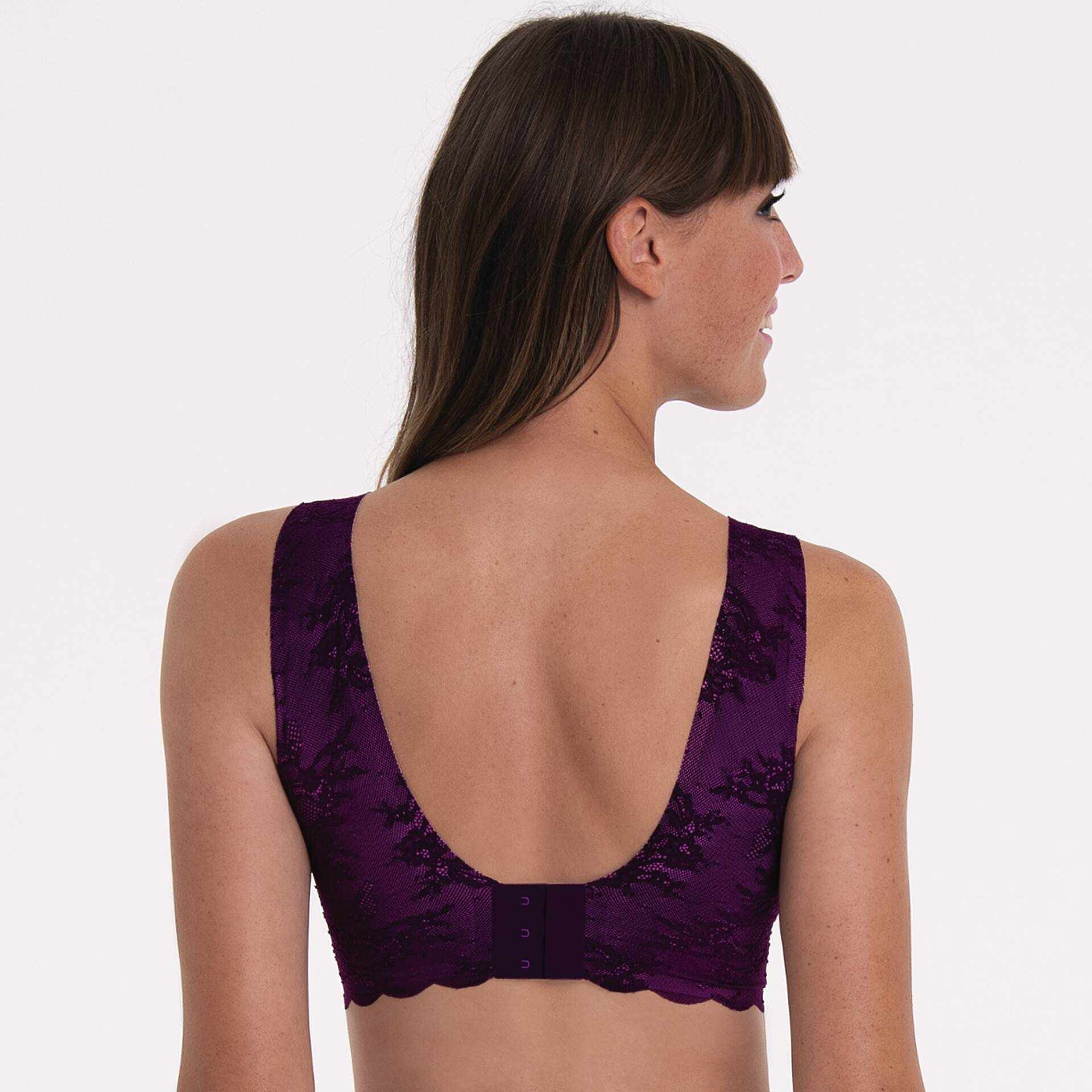 Bralette con coppette estraibili Anita 5400-121Purple