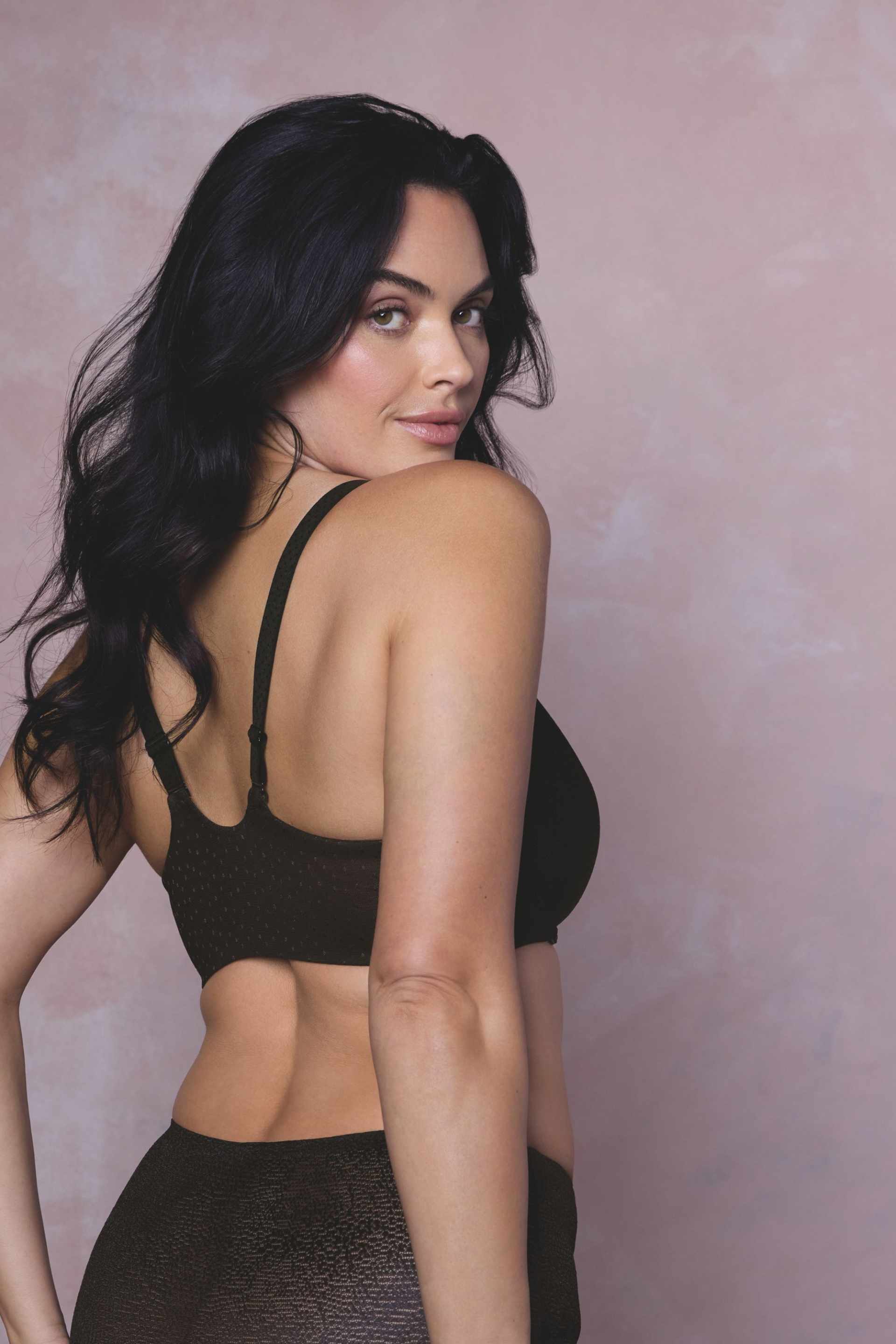 Reggiseno con apertura anteriore con ferretto Wacoal WA853403 nero e nudo