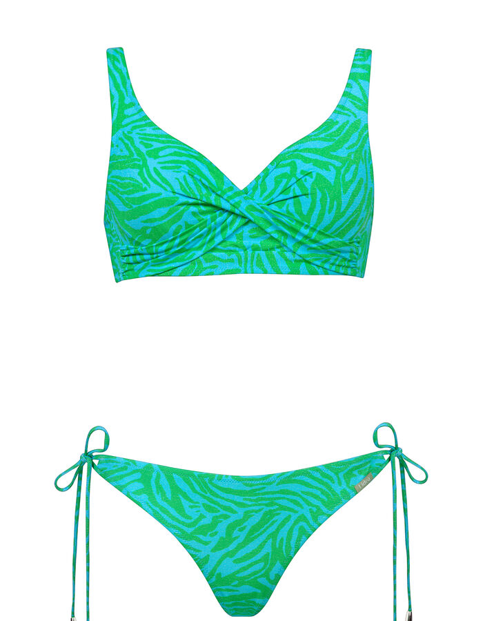 Slip bikini con laccetti LIDEA 740 779 435 acqua