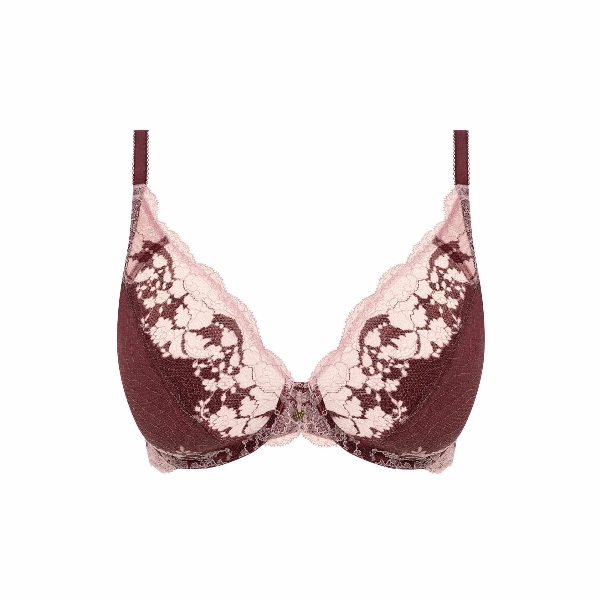 Reggiseno plunge Wacoal WA855481 rosa antico