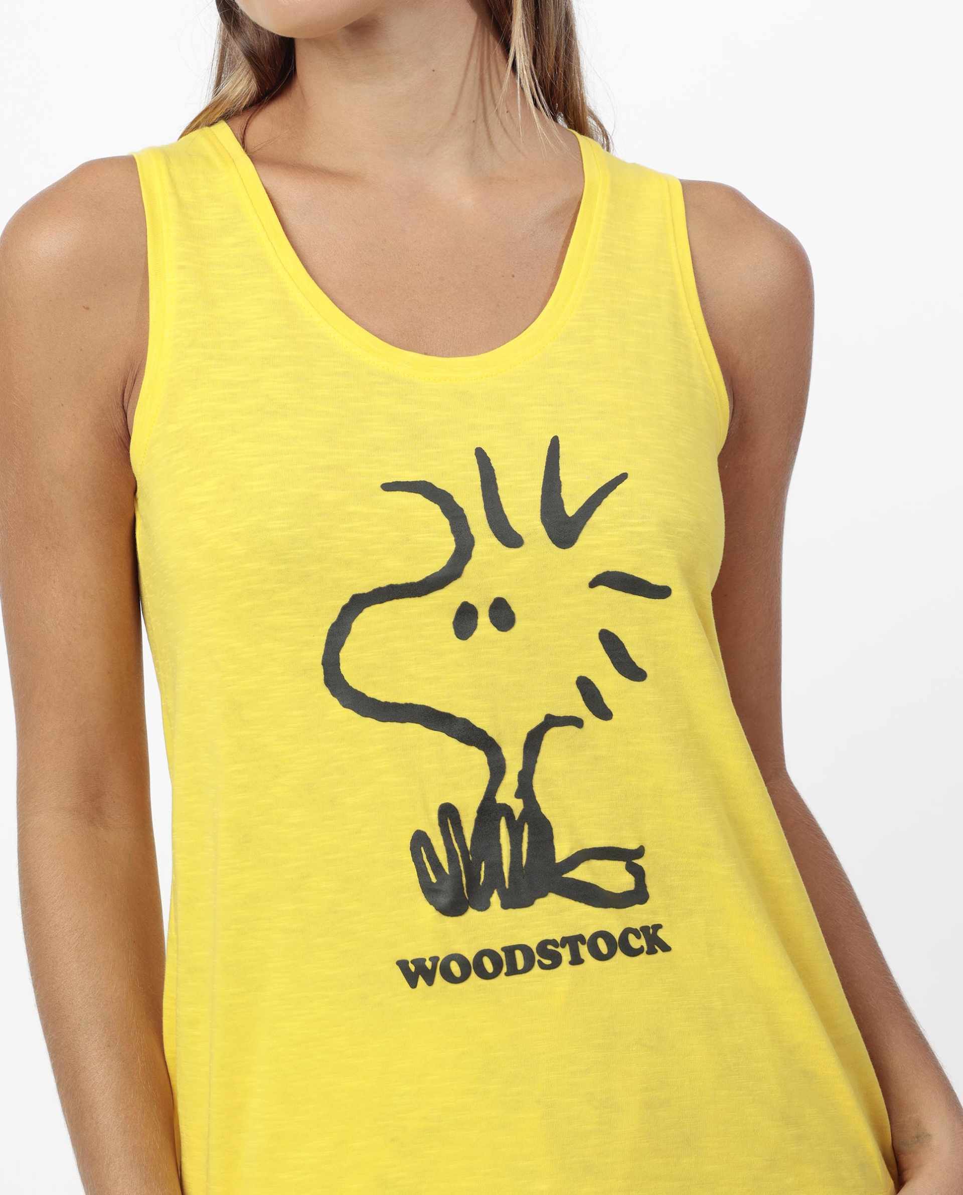 Pigiama girocollo e pantaloncino corto 64435 giallo