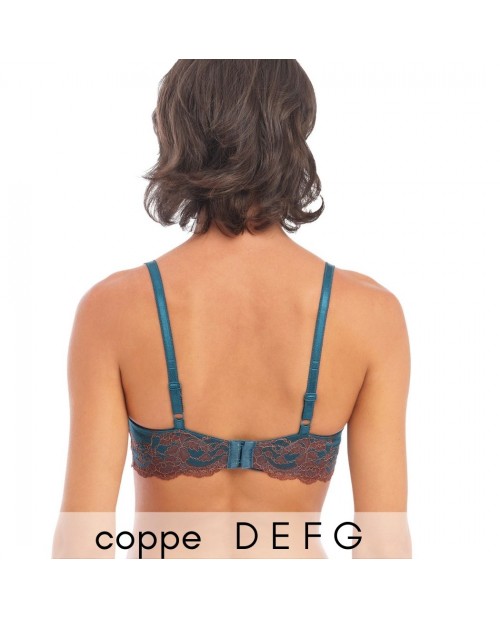 ᐅ Reggiseno a balconcino per seni medio grandi by Wacoal WA851256-979, reggiseno a balconcino con taglio verticale della collezione Lace Affair di  Wacoal, uno stil