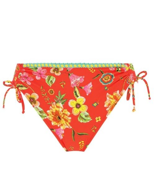 Slip bikini con coulissei di Antigel di lise Charmel FBA0631 Rosso